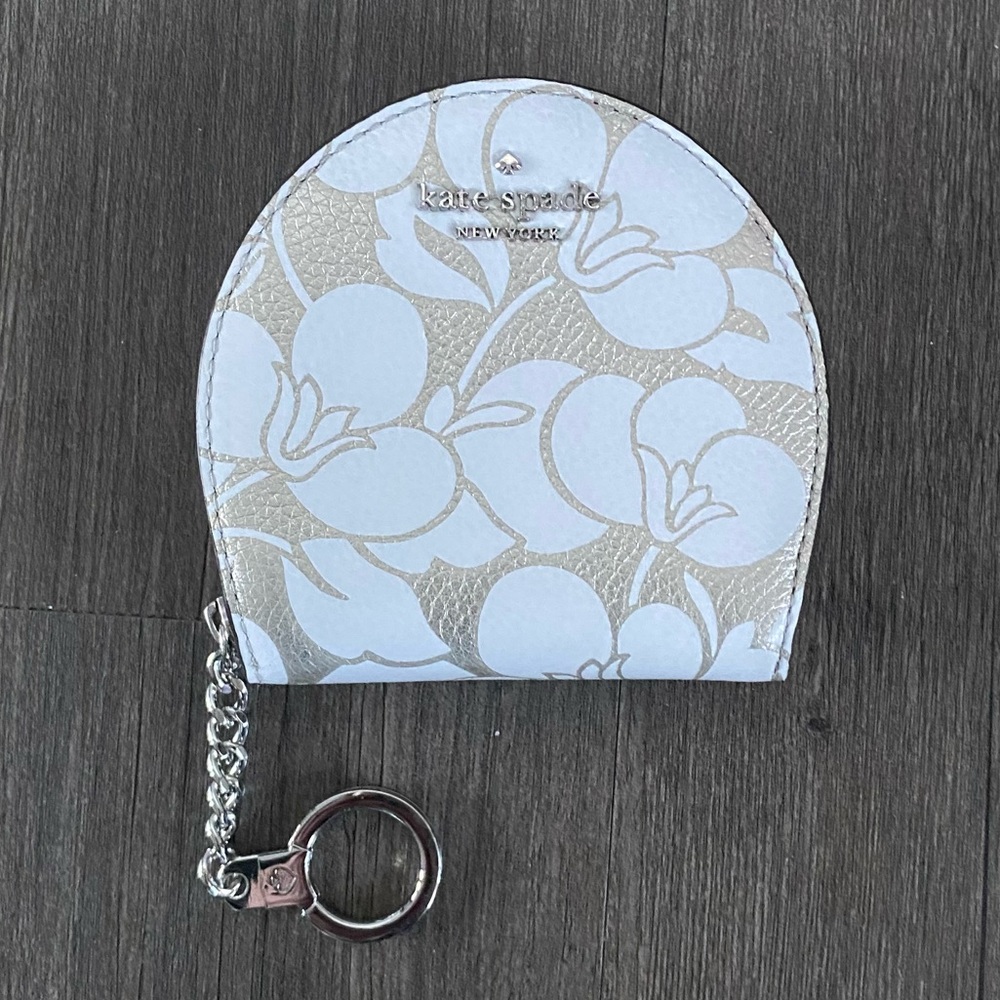 Kate Spade Half Moon Coin Wallet Keychain